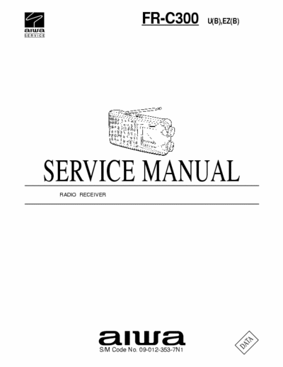 Aiwa FR-C300 Service Manual Radio Receiver - pag. 12